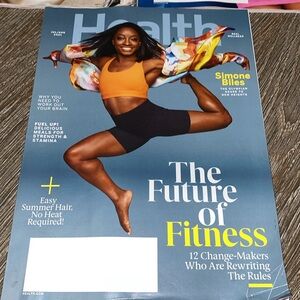 4/$10 item🤑 Lot of 3 HEALTH mag Simone Biles Christina Aguilera Gabrielle Union